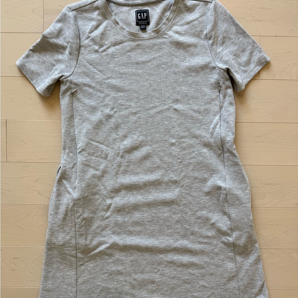 GAP Heather Gray Maternity Tee
